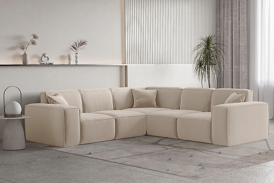 Fun Möbel Ecksofa Ecksofa Designersofa CELES günstig online kaufen