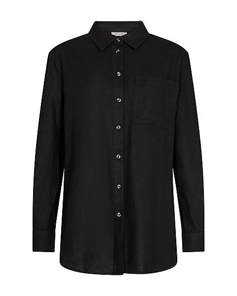 FREEQUENT Hemdbluse FQLAVA-SH-SIMPLE aus Leinenmix, mit günstig online kaufen
