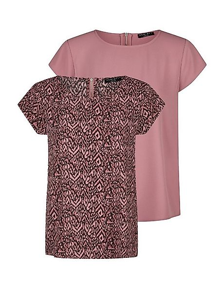 DENIMFY T-Shirt Damen Sommer Top DFAda 2er Pack Regular Fit (Vorteilspack, günstig online kaufen