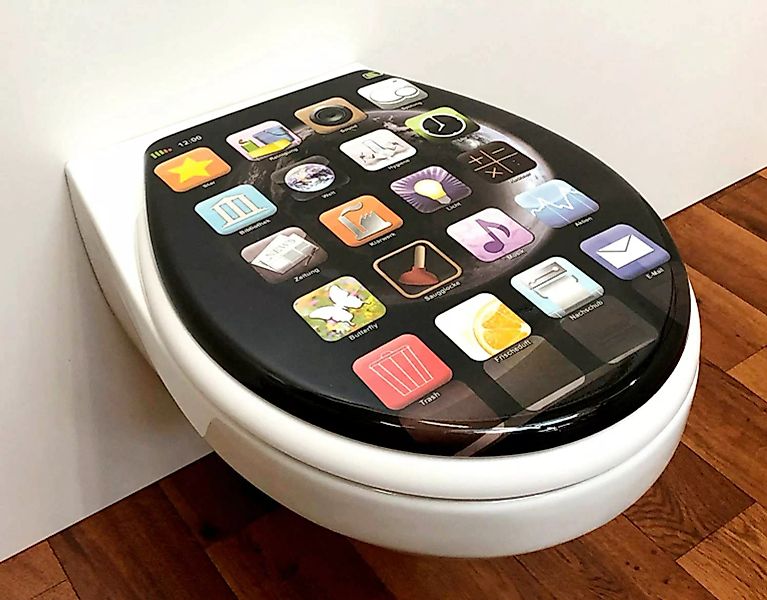 ADOB WC-Sitz "App", Absenkautomatik, zur Reinigung abnehmbar günstig online kaufen