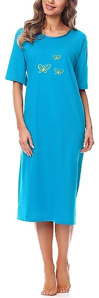 Merry Style Nachthemd Damen Kurzarm Nachthemd 91LW1 (1-tlg) günstig online kaufen