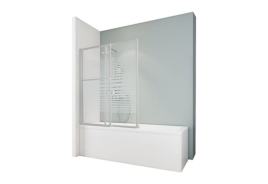 Schulte Badewannenfaltwand Komfort, Glas, (2 tlg), 70-118x140 cm, ausziehba günstig online kaufen