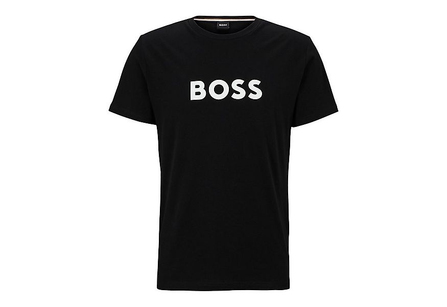 BOSS T-Shirt T-Shirt RN mit großem Markenprint auf der Brust günstig online kaufen