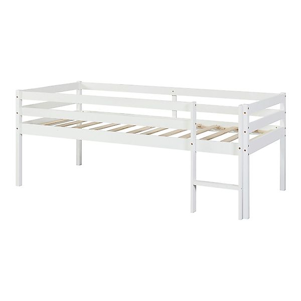 en.casa Kinderbett, »Siikalatva« mit Rausfallschutz 90x200cm günstig online kaufen