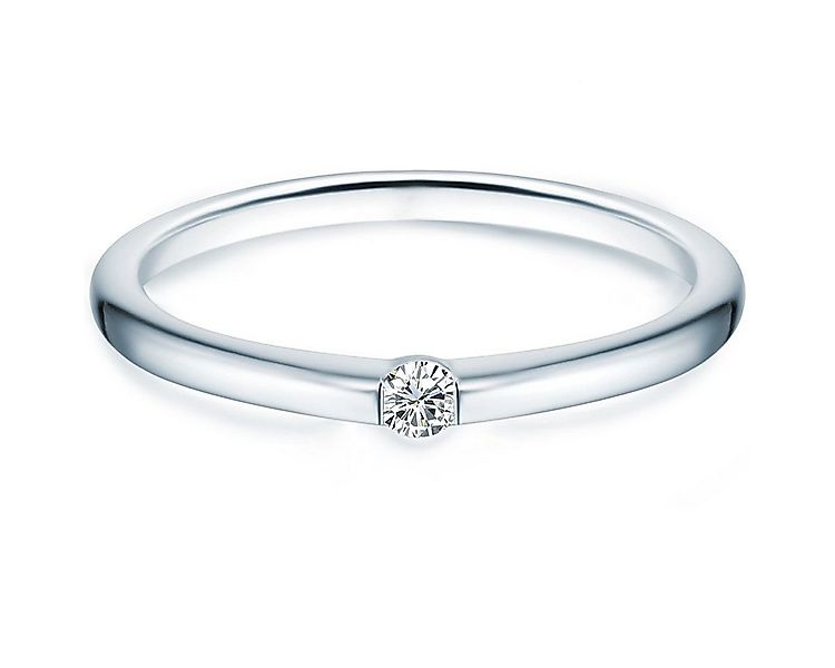 Trilani Silberring silber, mit Zirkonia günstig online kaufen