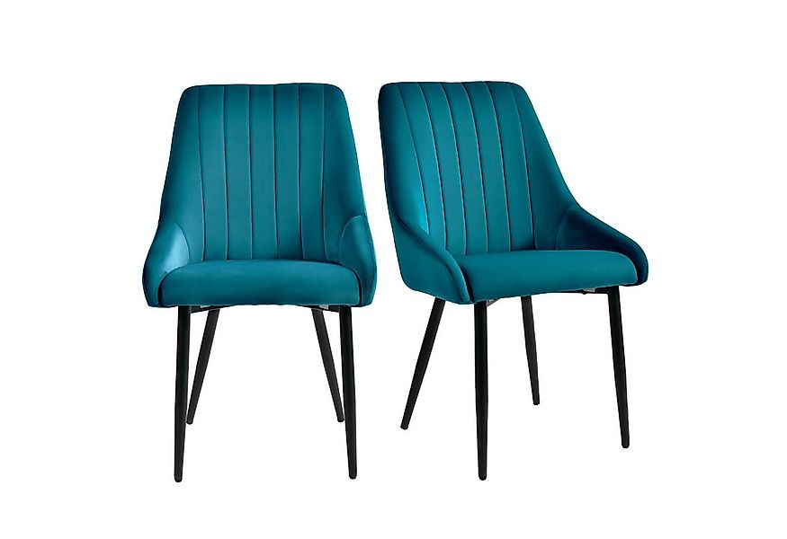 Duhome Esszimmerstuhl (8066C), 2er Set Esszimmerstuhl Polsterstuhl Stoff Sa günstig online kaufen