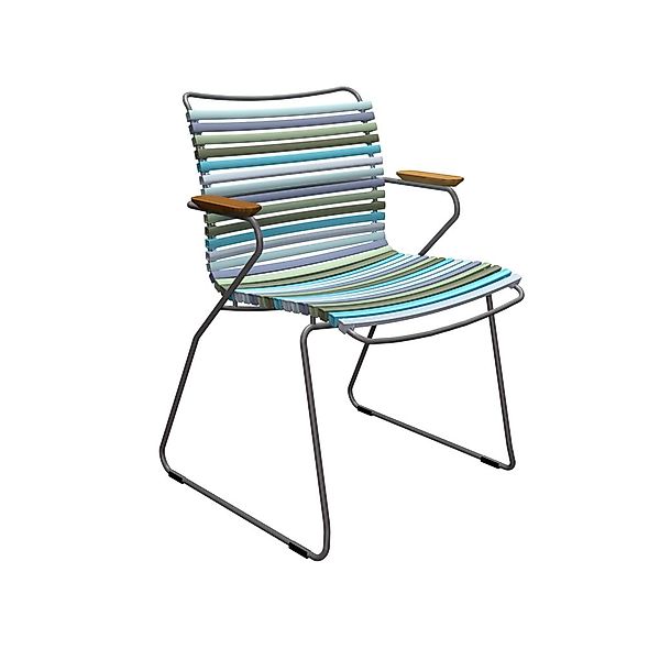 Outdoor Stuhl Click mit Armlehne Multi-Color 2 günstig online kaufen