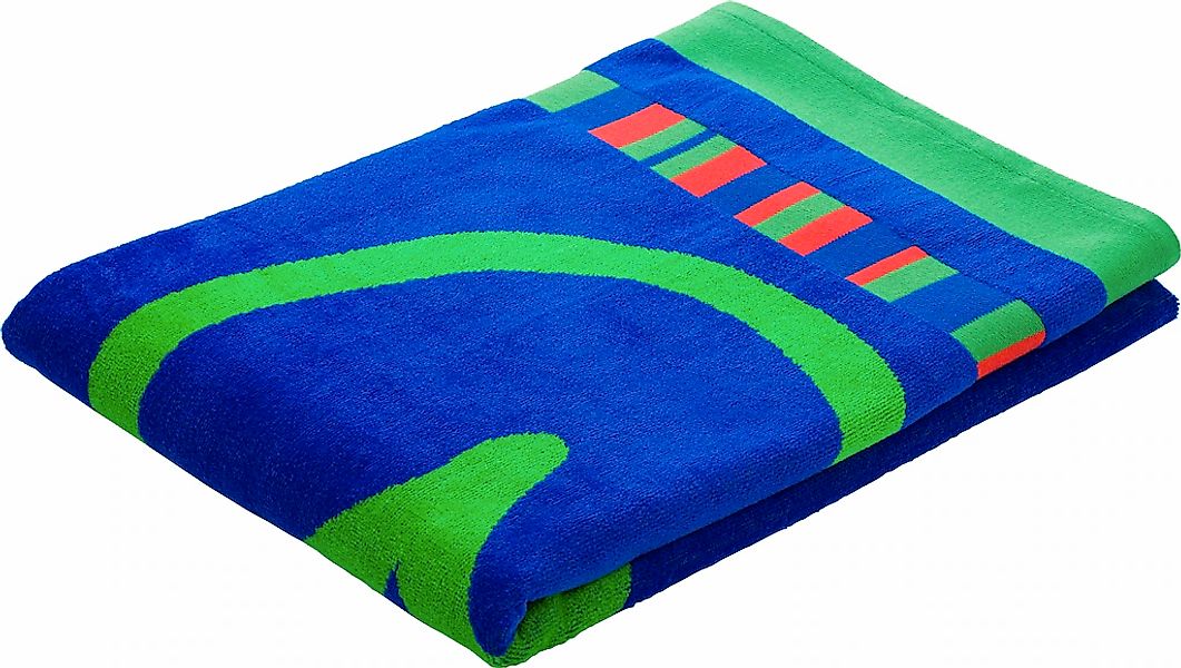 Gözze Strandtuch »FlipFlop«, (1 St.), Badetuch, mit Motiv, reine Baumwolle günstig online kaufen