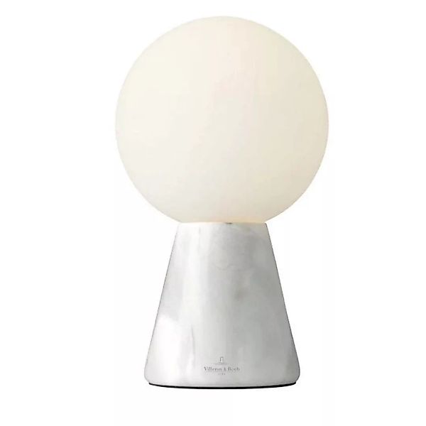 LED Tischleuchte Carrara in Weiß 1,4W 163lm 205mm günstig online kaufen