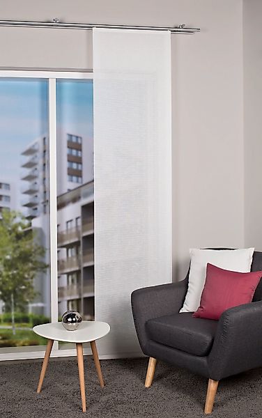 HOME WOHNIDEEN Schiebegardine "BALTO" Paneelwagen 1 Stk. tlg. HxB: 245x60, günstig online kaufen