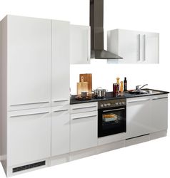BASIC by Balculina Küchenzeile "Jazz" Breite 310 cm, wahlweise mit E-Geräte günstig online kaufen