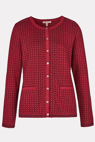 Himalaya Clothing Cardigan Damen mit feinem Blattdesign - Cardigan aus hoch günstig online kaufen