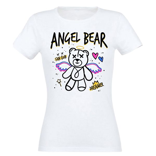 Banco T-Shirt Damen Sommershirt mit verschiedenen Bärendruck Streetwear Run günstig online kaufen