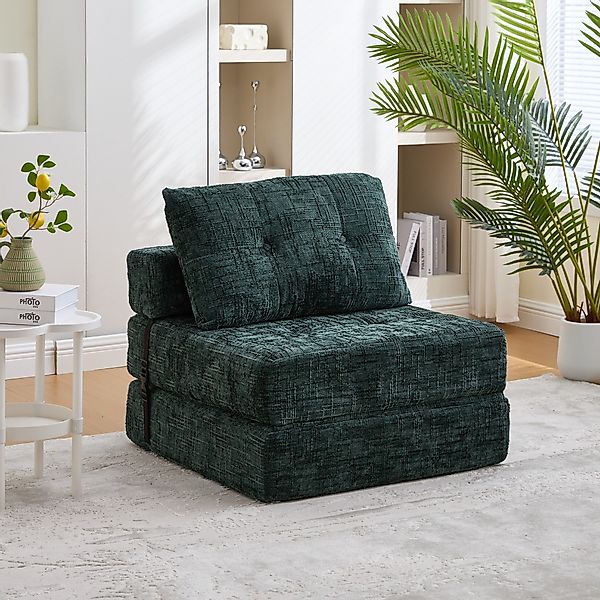 BlingBin Schlafsofa Klappbares Schlafsofa mit Kissen, günstig online kaufen