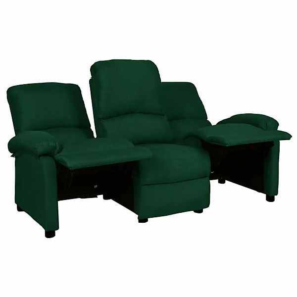3-sitzer-sofa Verstellbar Dunkelgrün Stoff günstig online kaufen