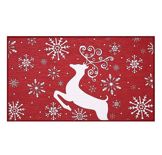 GarveeMore Fußmatte Weihnachts Fußmatte Haustürmatte,rutschfest Waschbar,Gu günstig online kaufen
