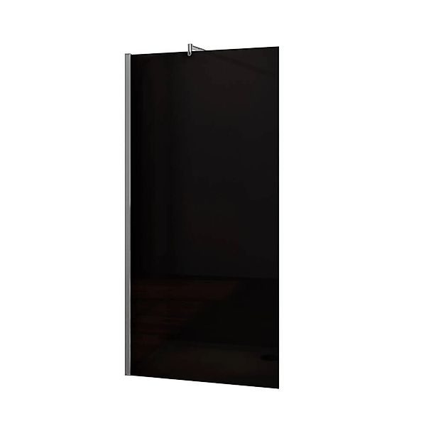 AICA Duschkabine B.120xH.200cm Rauchglas Duschwand Mit 70-120cm Flexiblen S günstig online kaufen