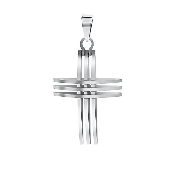 Vivance Kettenanhänger Edelstahl Motiv Kreuz günstig online kaufen