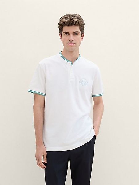 TOM TAILOR Poloshirt mit Print günstig online kaufen