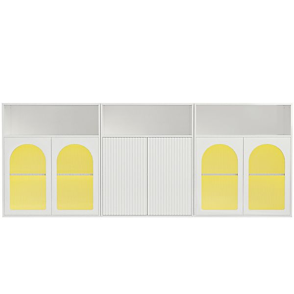 MODFU Sideboard Beistellschrank-Set (Aufbewahrungsschrank 3 St. günstig online kaufen