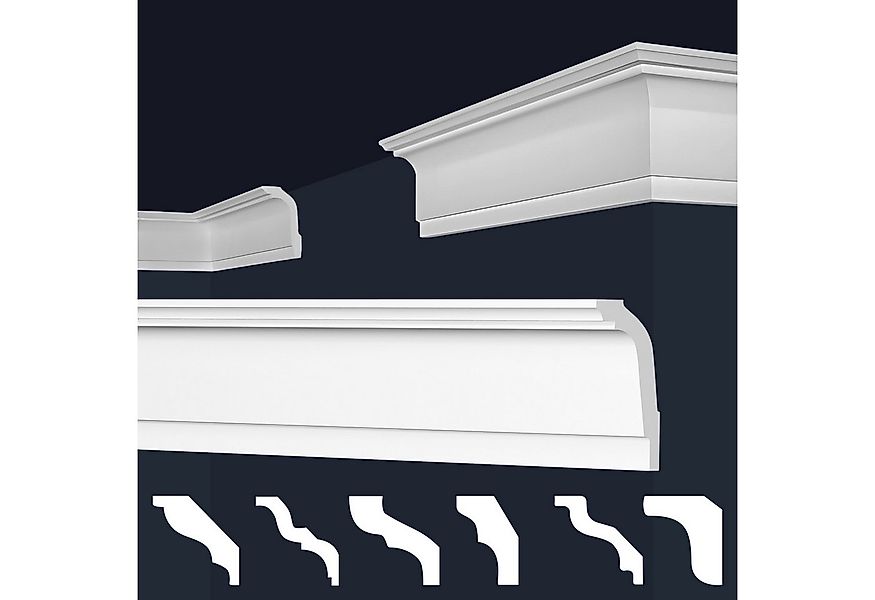 marbet design Stuckleiste E-35, Innen- & Außenecke (1 Stück), XPS Styropor günstig online kaufen