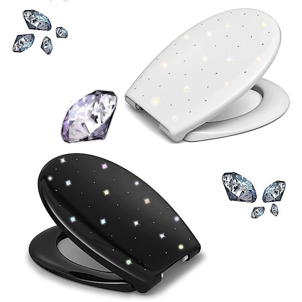 LUVETT WC-Sitz Diamant S100 mit funkelnden günstig online kaufen