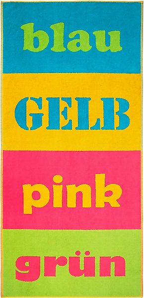 Dyckhoff Strandtuch "Colours" günstig online kaufen