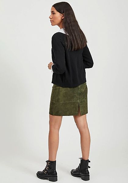 Vila Cardigan Kurzer Feinstrick Cardigan Weiche günstig online kaufen