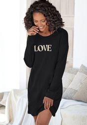 Vivance Dreams Nachthemd mit großem Frontprint günstig online kaufen