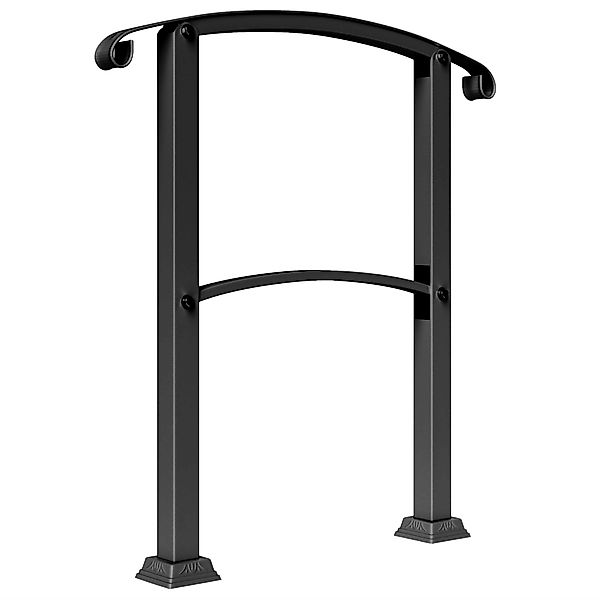 Outsunny Treppengeländer 1 bis 3 Stufen, Geländer für Treppe, verstellbar 0 günstig online kaufen