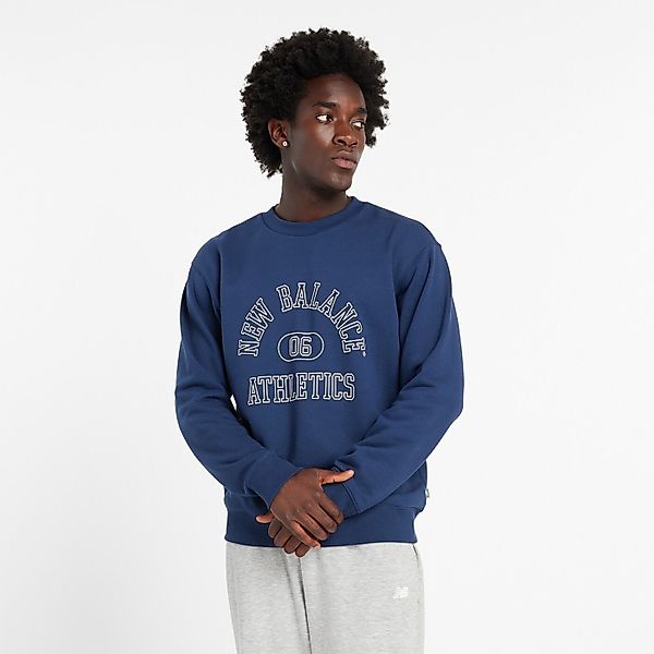 New Balance Kapuzensweatjacke Graphic Crew NAVY günstig online kaufen