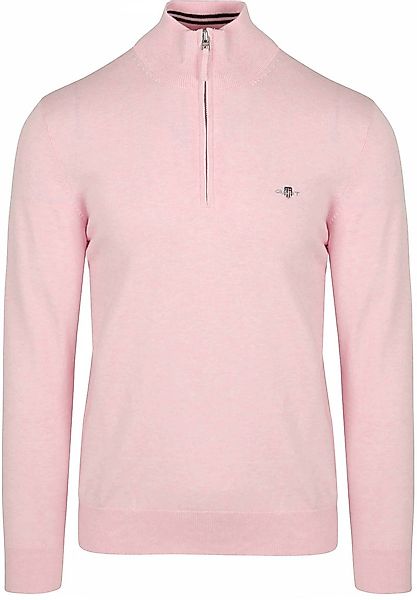 Gant Half Zip Pullover Hellrosa - Größe 3XL günstig online kaufen