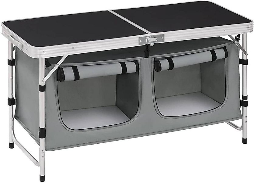 Woltu Campingtisch, Höhenverstellbar mit Stauraum, Outdoor günstig online kaufen