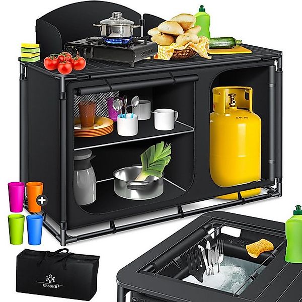 KESSER Campingschrank Campingschrank, Campingküche mit Aluminiumgestell günstig online kaufen