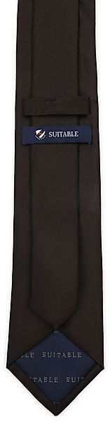 Suitable Seide Krawatte Dunkelbraun - günstig online kaufen