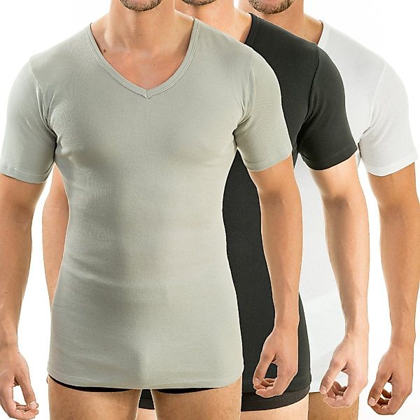HERMKO Unterziehshirt 4880 3er Pack Herren günstig online kaufen