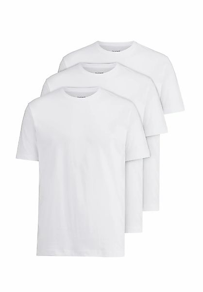 OLYMP T-Shirt Packung, 3er, 3 Stk. tlg. Rundhalsausschnitt, modern fit, rei günstig online kaufen