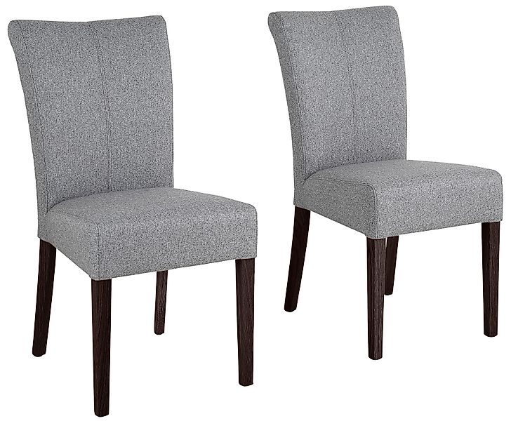 Home affaire Esszimmerstuhl »Queen« (Set) 2 Stk. Feinstruktur Beine aus mas günstig online kaufen