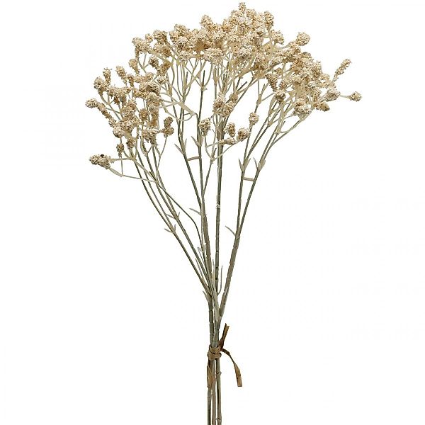 Kunstblume Künstliches Schleierkraut Creme Gypsophila 46cm günstig online kaufen