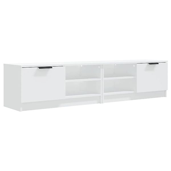 vidaXL TV-Schränke 2 Stk Weiß 80x35x36,5 cm Holzwerkstoff 811467 günstig online kaufen