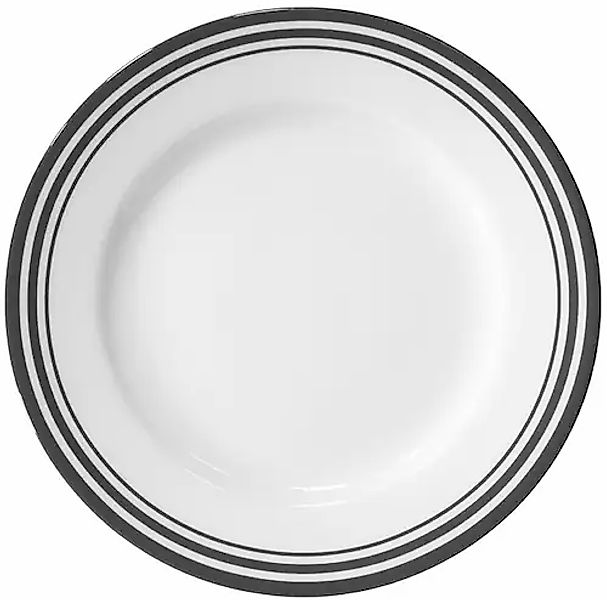 Fink Speiseteller »Moments« Ø 27 cm, Porzellan mit 3 Streifen günstig online kaufen