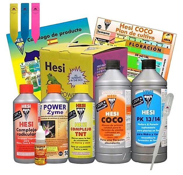 HESI Pflanzendünger Hesi Starter Set Coco, 7-St. günstig online kaufen