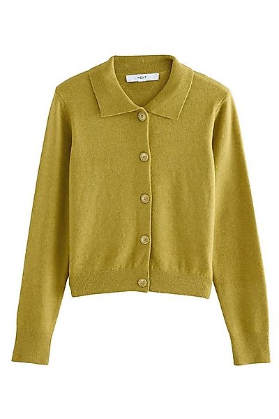 Next Strickjacke Superweiche Strickjacke mit Hemdkragen (1-tlg) günstig online kaufen