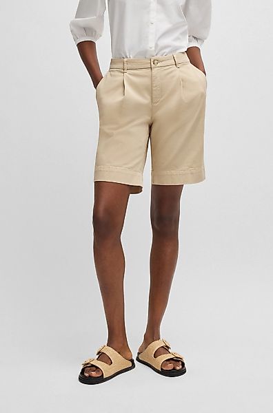 BOSS ORANGE Chinoshorts "Taggie Premium Damenmode", mit BOSS Schriftzug günstig online kaufen