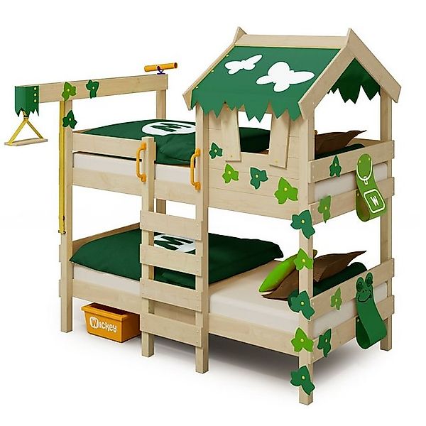 Wickey Kinderbett Crazy Ivy, Spielbett, 90 x 200 cm Hochbett (Holzpaket aus günstig online kaufen