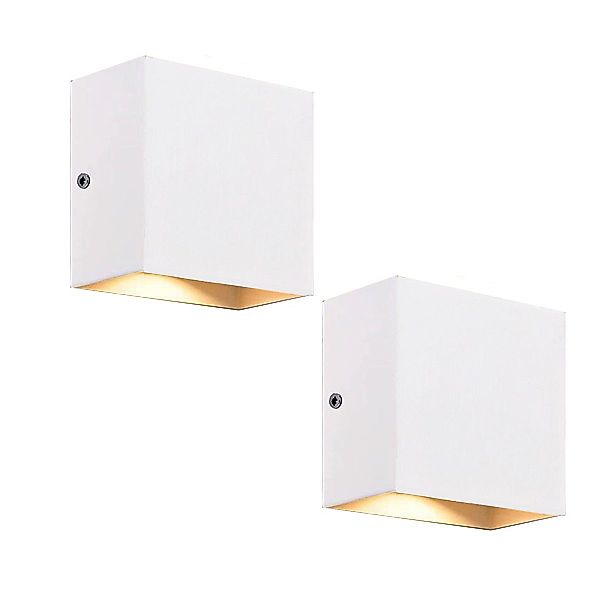 LETGOSPT Wandleuchte Wandleuchten Außen LED 6W günstig online kaufen