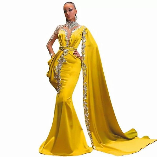 RUZU UG Abendkleid Paillettenkleid Lange Kleid Partykleid Rock Cocktailklei günstig online kaufen