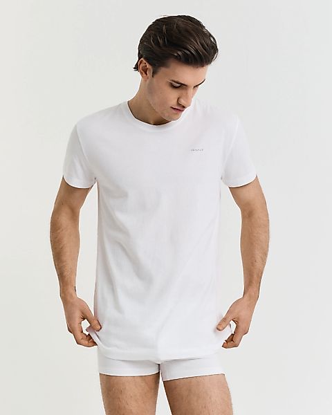 Gant Kurzarmshirt "C-NECK T-SHIRT 2-PACK" Mit Rundhalsausschnitt günstig online kaufen