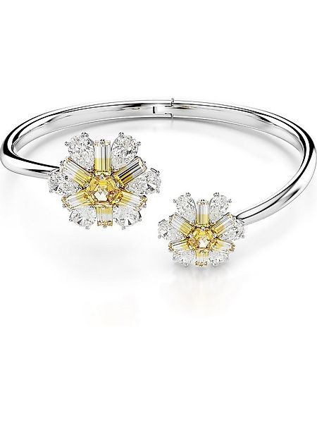 Swarovski Armreif Swarovski Damen-Armreif Metall Swarovski-Kristall günstig online kaufen