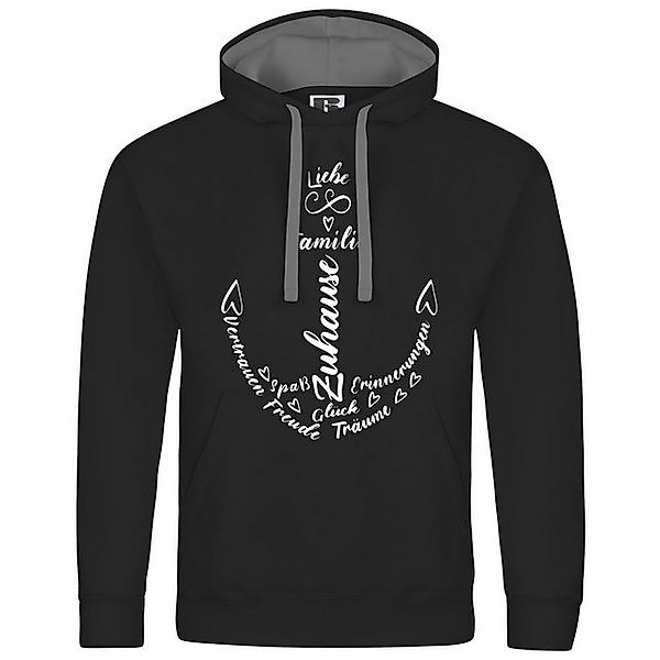 deinshirt Kapuzenpullover Herren Kapuzenpullover Liebe Familie Anker Mit Pr günstig online kaufen